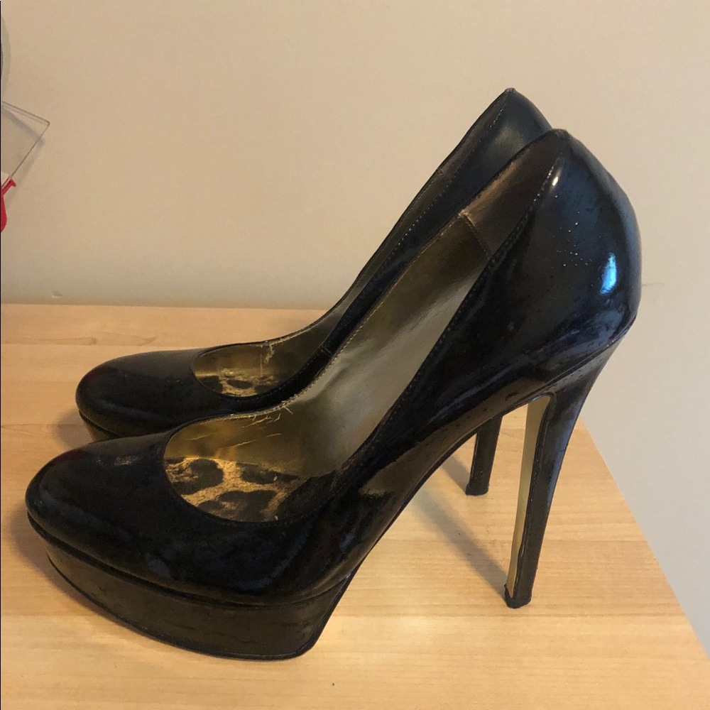Black pumps- 5 inches heel